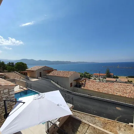 아파트 St-florent Neuf Vue Panoramique Piscine 4 - Mor401 *